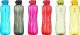 Amazon Brand – Solimo 1000 ml Plastic Water Bottle | Set of 6 |Multi Color